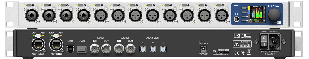 RME - 12Mic-D 話筒放大器