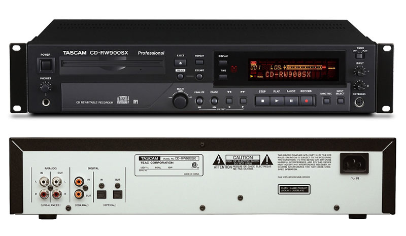 TASCAM - CD-RW900SX 刻錄機/播放器