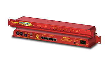 Sonifex RB-DA6RG 立體聲信號(hào)分配放大器,1分6,帶輸出增益控制,RJ45