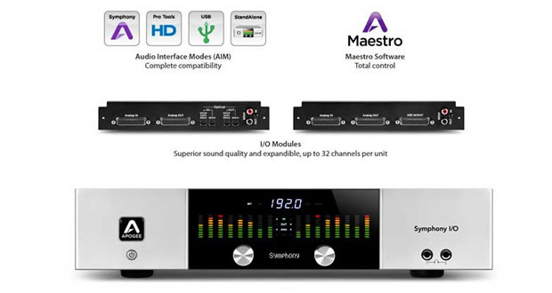 Apogee Symphony I/O 音頻接口聲卡