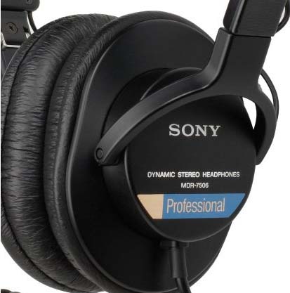 Sony MDR-7506 全封閉監(jiān)聽耳機(jī)