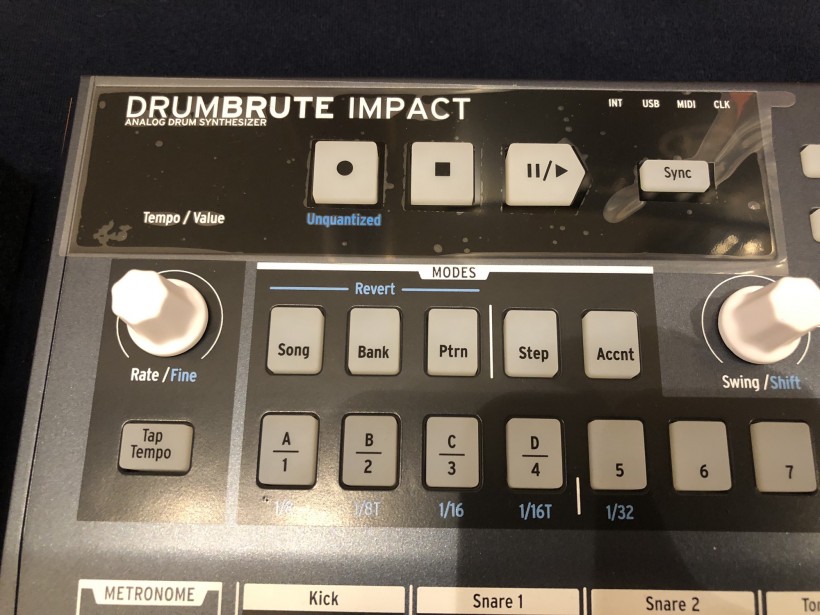 Arturia DrumBrute Impact 純模擬鼓機(jī)第一時間上手