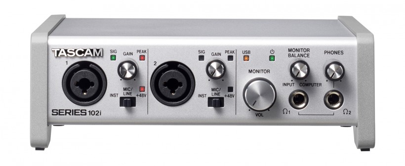 TASCAM 發(fā)布 SERIES 102i 和 208i USB 音頻接口