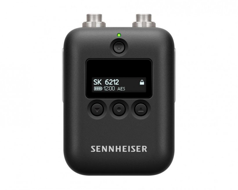 Sennheiser 推出搭配 6000 無(wú)線(xiàn)系列使用的超小 SK 6212 無(wú)線(xiàn)腰包發(fā)射機(jī)