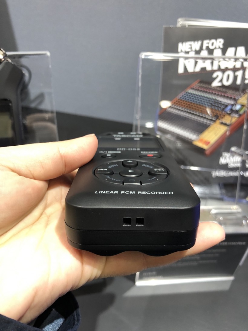 NAMM 2019 展會：Tascam 三款 DR-X 系列手持錄音機第一時間上手