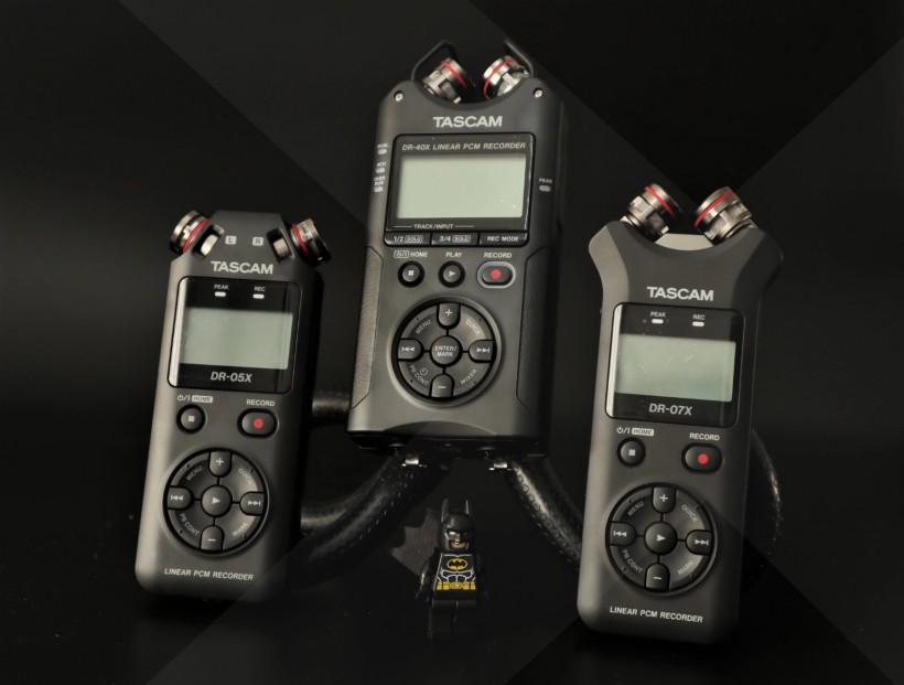 TASCAM X 戰(zhàn)警祭：DR-05X、DR-07X、DR-40X 系列便攜式錄音機測評