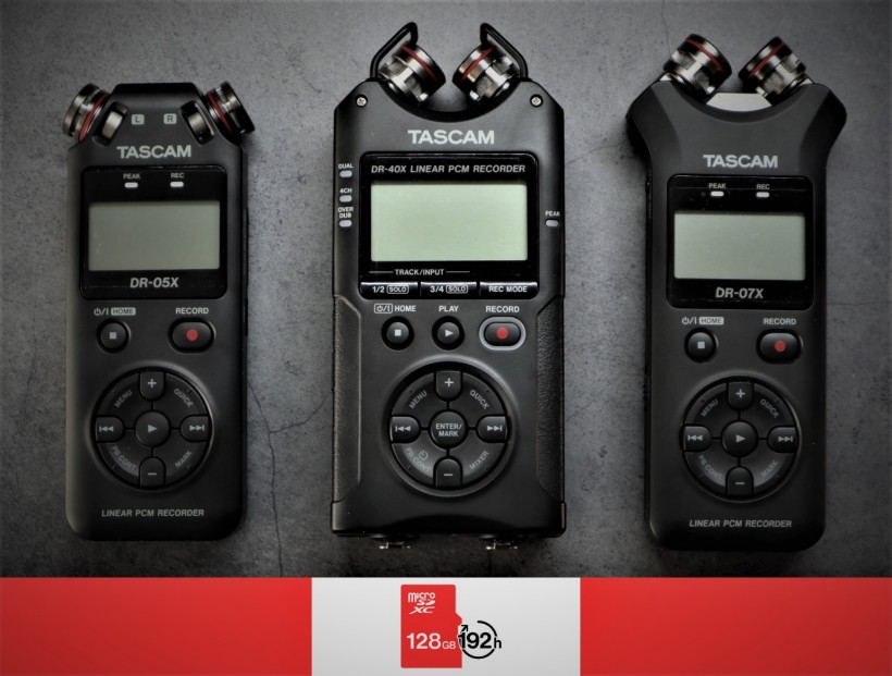 TASCAM X 戰(zhàn)警祭：DR-05X、DR-07X、DR-40X 系列便攜式錄音機測評