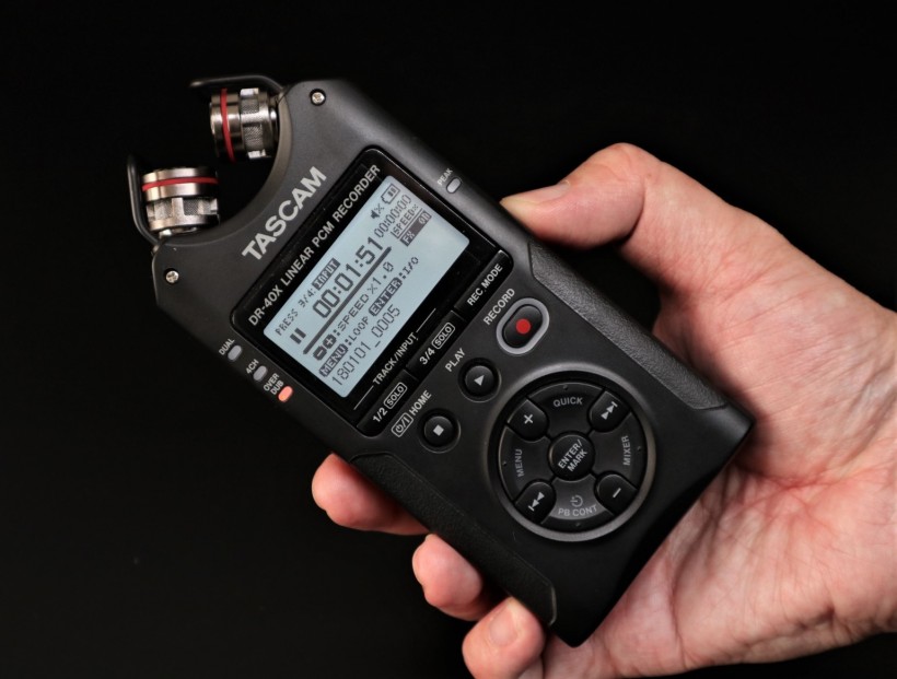 TASCAM X 戰(zhàn)警祭：DR-05X、DR-07X、DR-40X 系列便攜式錄音機測評