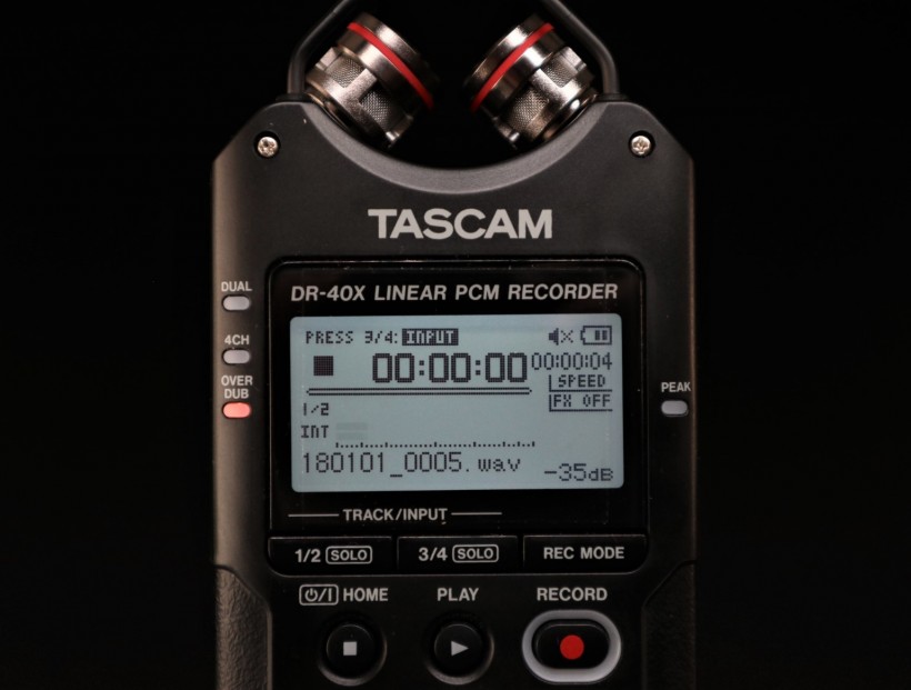 TASCAM X 戰(zhàn)警祭：DR-05X、DR-07X、DR-40X 系列便攜式錄音機測評