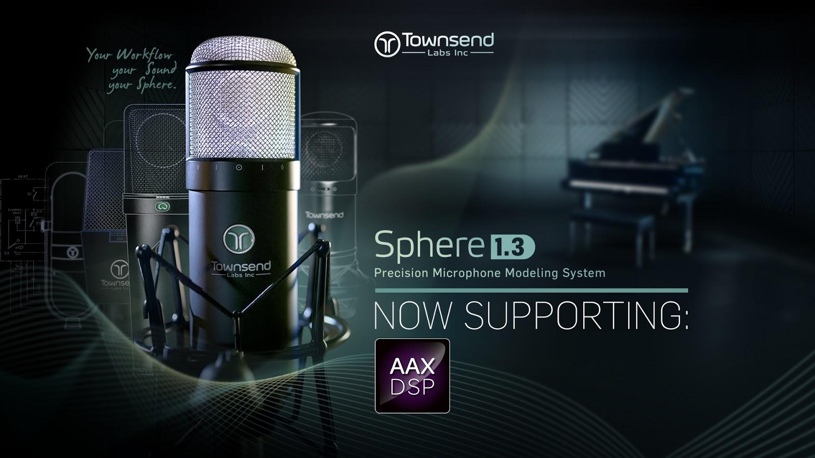 Townsend Labs Sphere L22 現(xiàn)已支持能為 Pro Tools HDX 所用的 AAX DSP 插件