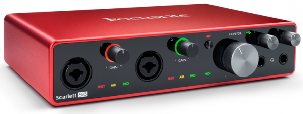 Focusrite 發(fā)布第三代 Scarlett 音頻接口系列，USB-C 接口 + 24 / 192 配置