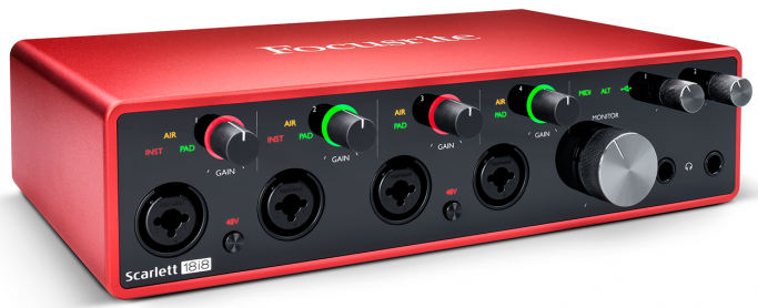 Focusrite 發(fā)布第三代 Scarlett 音頻接口系列，USB-C 接口 + 24 / 192 配置