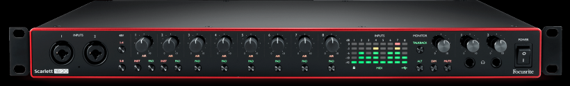 Focusrite 發(fā)布第三代 Scarlett 音頻接口系列，USB-C 接口 + 24 / 192 配置