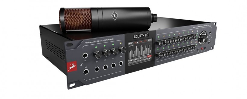 Antelope Audio 羚羊音頻推出 Goliath HD 第三代音頻接口