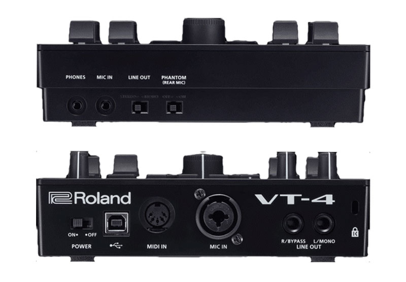 來看看這款變聲器 Roland VT-4 人聲效果器