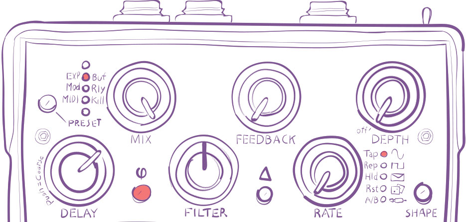 Eventide 發(fā)布 Rose 模數(shù)延遲效果器