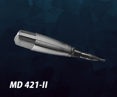 Sennheiser MD 421-II 心型動(dòng)圈錄音話(huà)筒