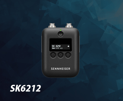 Sennheiser SK6212 微型數(shù)字無(wú)線(xiàn)腰包發(fā)射器