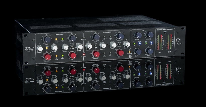 5254 壓縮器和黑色版 Master Buss Processor 給 Rupert Neve Designs 十五周