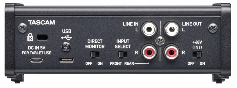 Tascam 發(fā)布新 US-HR 系列三款 USB-C 音頻接口：US-1x2HR、US-2x2HR、US-4x4HR