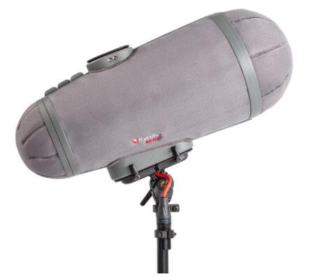 Rycote 颶風(fēng)系列旗艦式中號(hào)話筒防風(fēng)罩套裝, 灰色