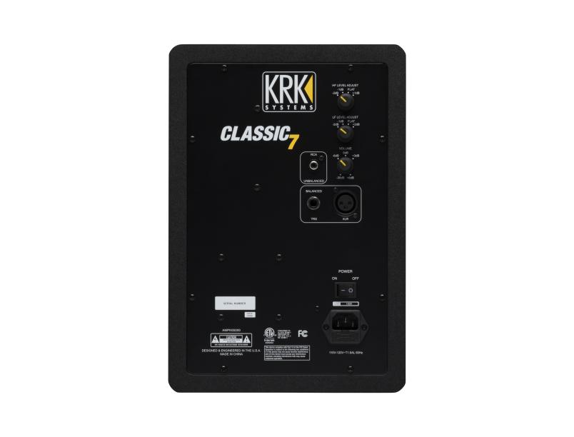 KRK CLASSIC 有源監(jiān)聽音箱系列發(fā)布，有 5、7、8 寸三種尺寸